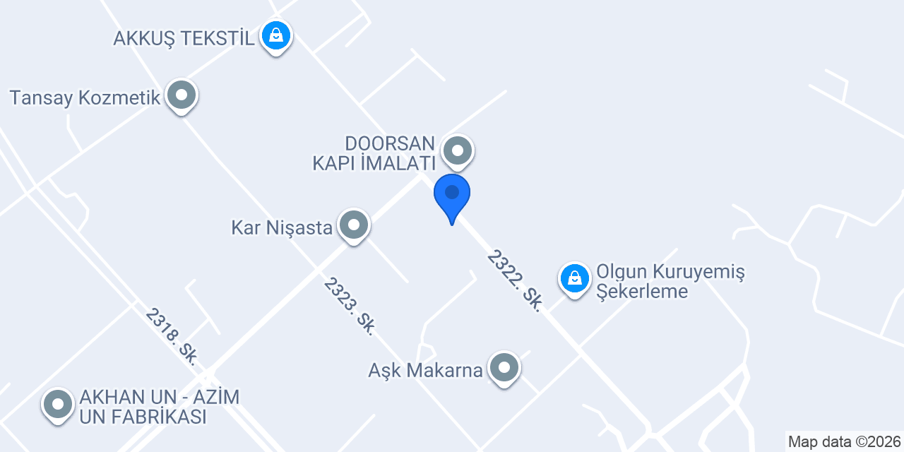 NG Tekstil & Mobilya konumu