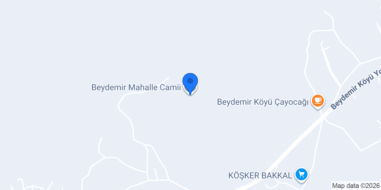 Beydemir İlköğretim Okulu konumu