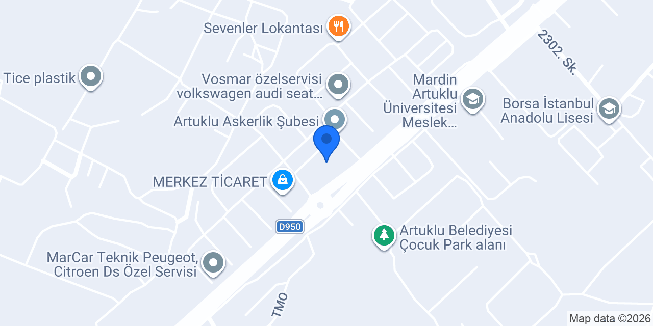 Muharrem Oto Cam konumu