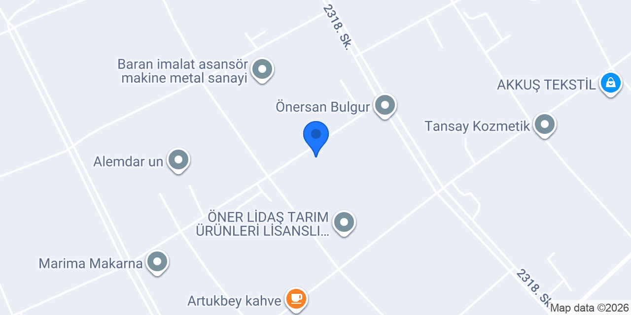 MARİDİN GIDA konumu