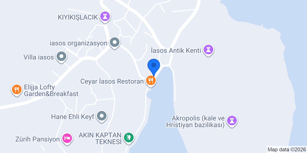 Ersan Restoran Pansiyon konumu