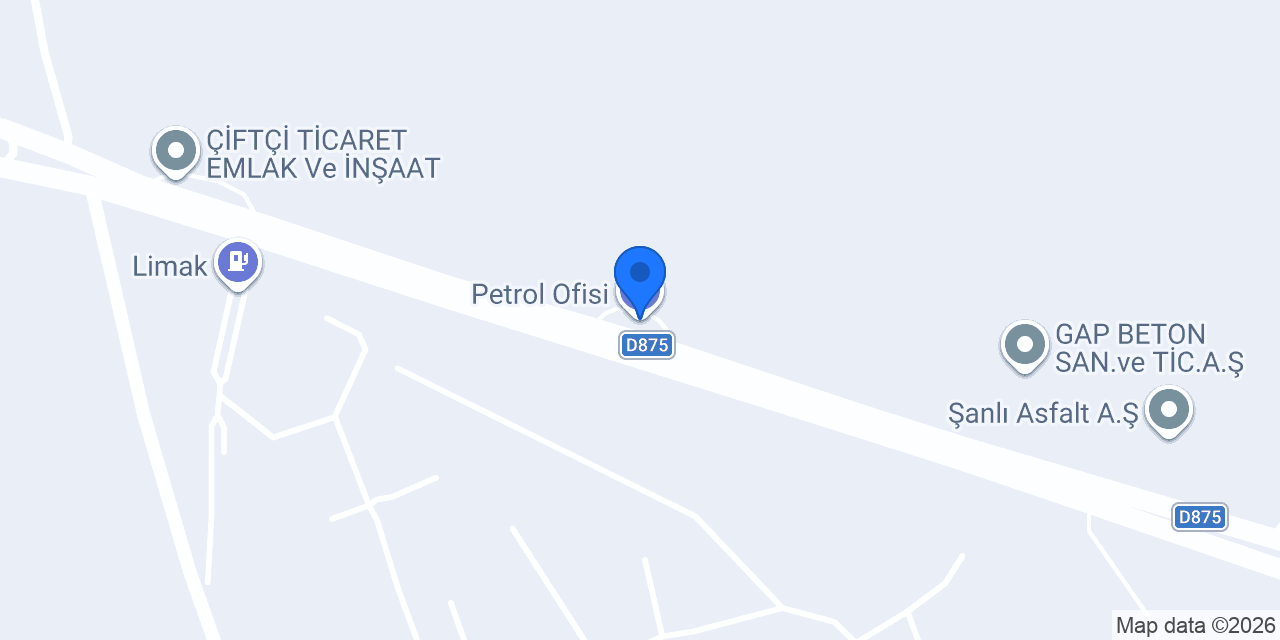 Petrol Ofisi konumu