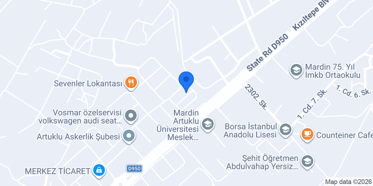 Özgür Oto Özel Servis konumu