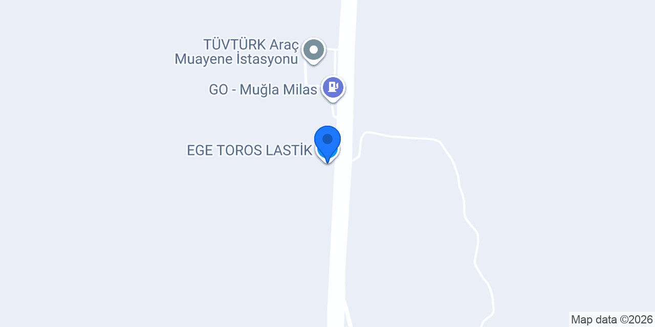 EGE TOROS LASTİK konumu