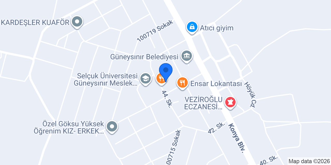 Diş Hekimi Müjgan Sümer konumu