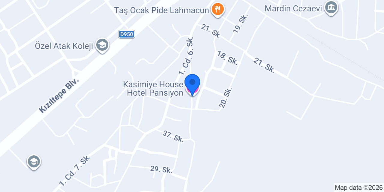 Kasimiye House Hotel Pansiyon konumu