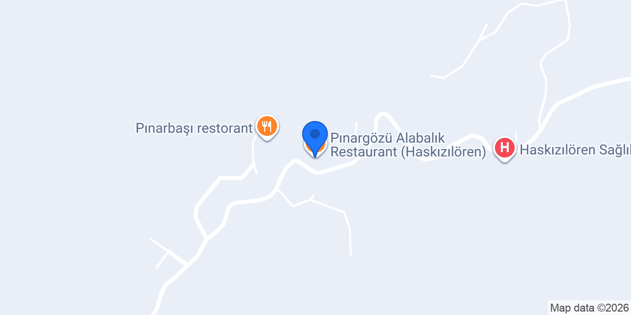 Pınargözü Alabalık Restaurant (Haskızılören) konumu