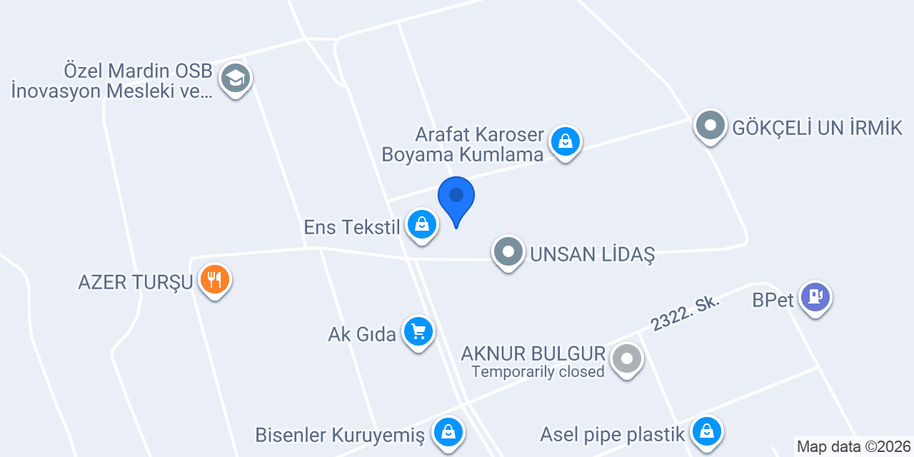 Heyo tekstil konumu