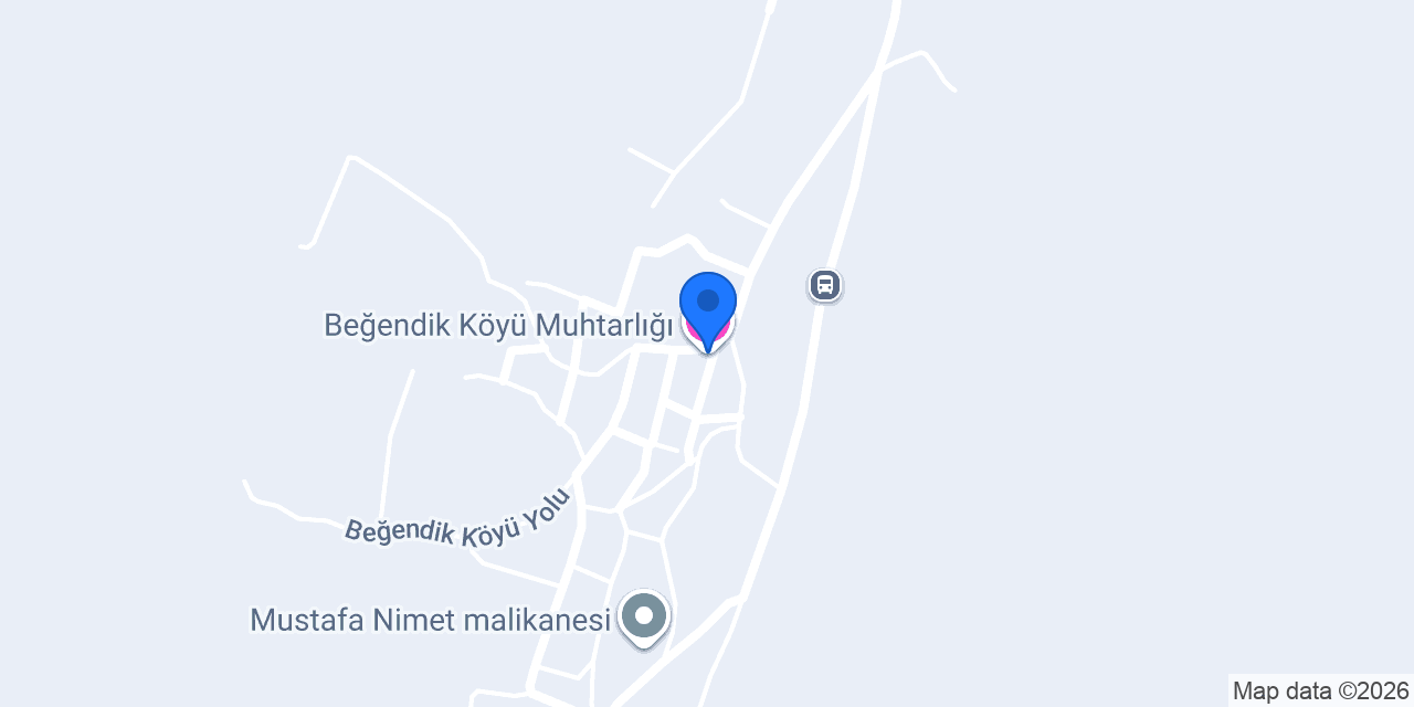 Beğendik Köyü Muhtarlığı konumu