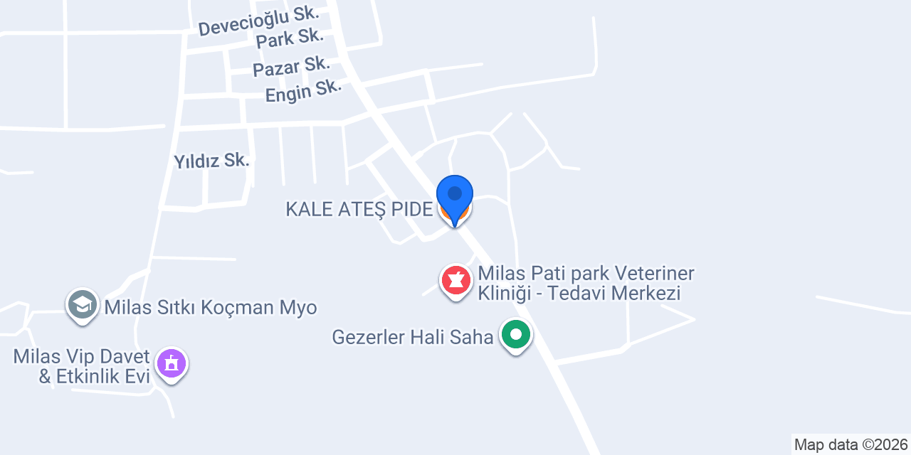KALE ATEŞ PIDE konumu