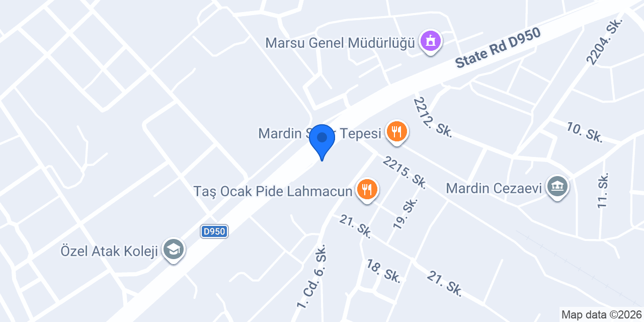 Şahım Ekmek ve Unlu Mamülleri konumu