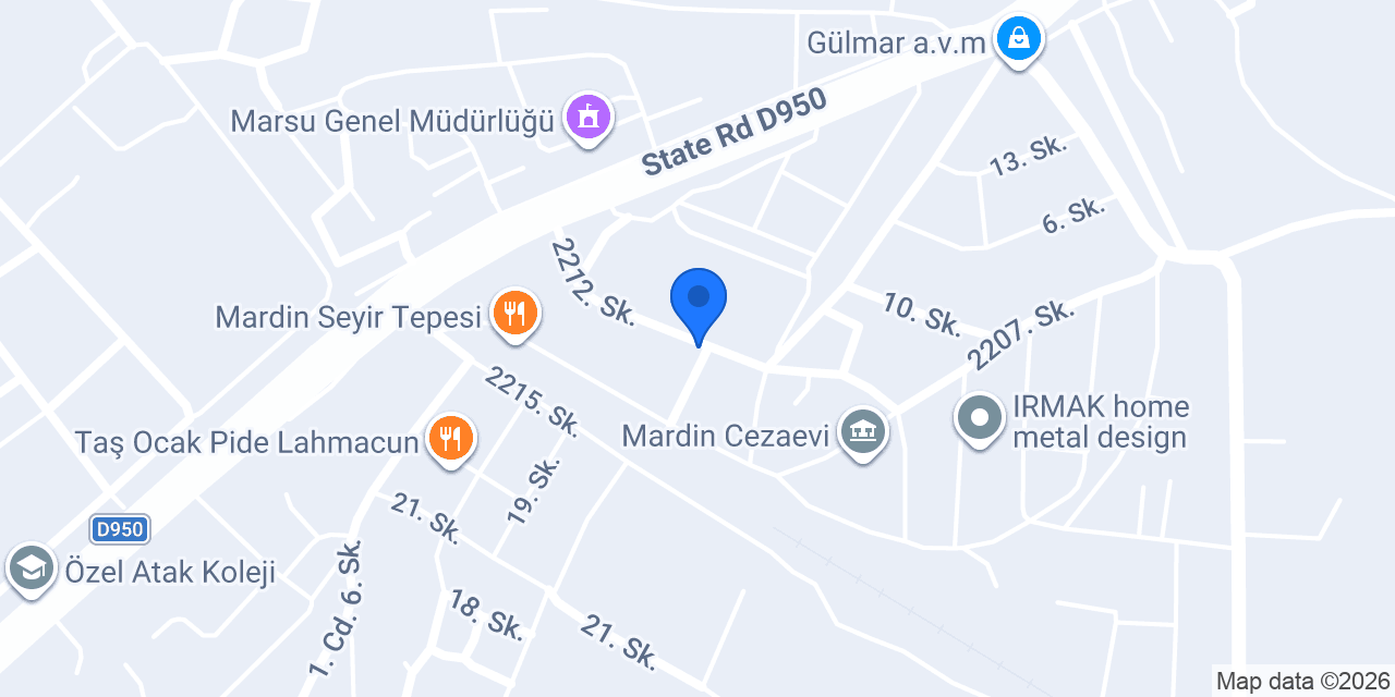 Çeri Lojistik konumu