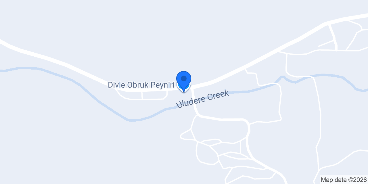 Divle Obruk Peyniri konumu