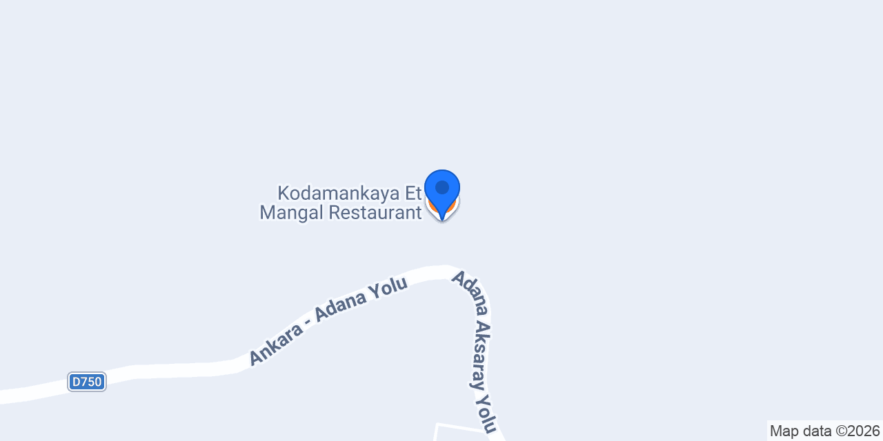 Kodamankaya Et Mangal Restaurant konumu