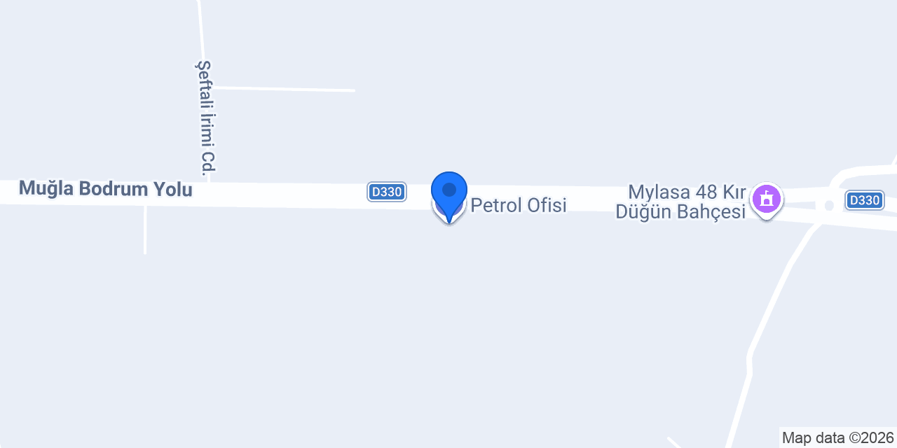 Petrol Ofisi konumu