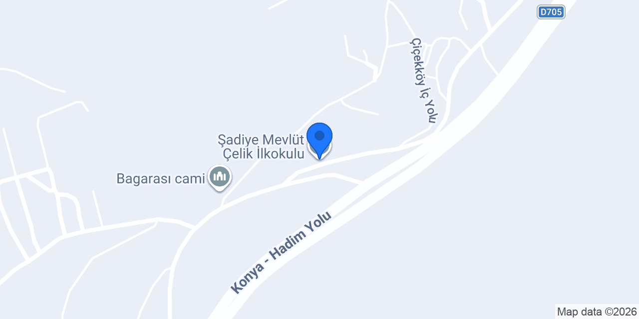 Şadiye Mevlüt Çelik İlkokulu konumu
