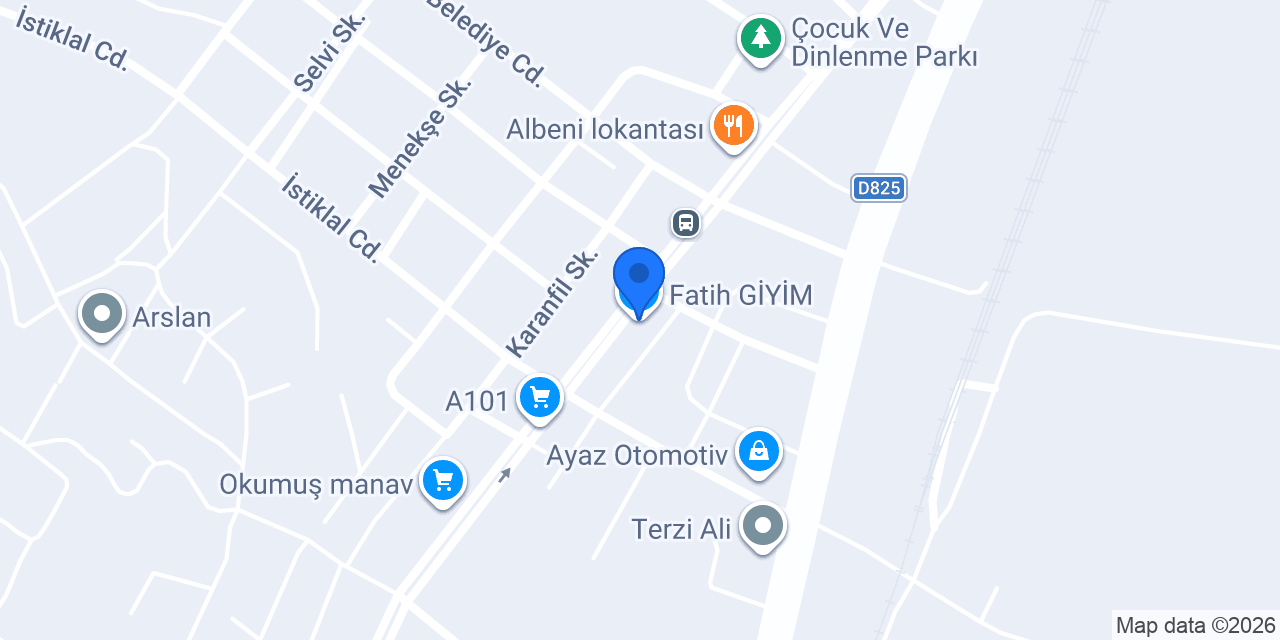 Fatih GİYİM konumu