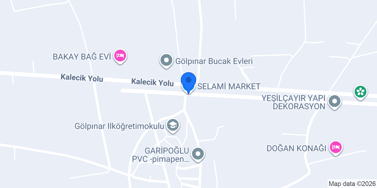 SELAMİ MARKET konumu