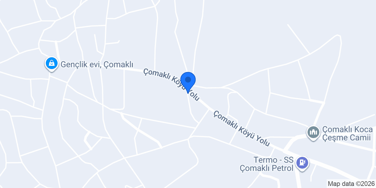 Çomaklı Sağlık Ocağı konumu