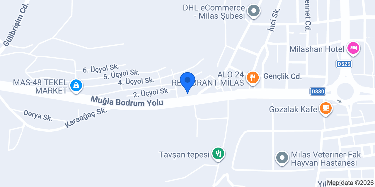 Milas Çim konumu