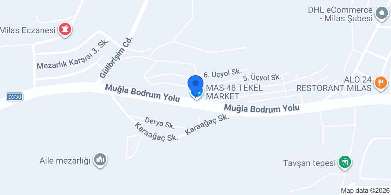 Bereket Pide Salonu konumu