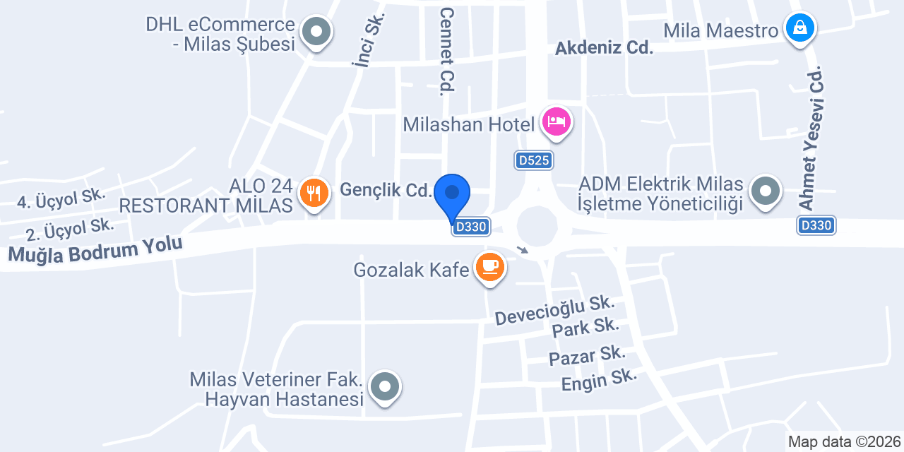 İkiztaş konumu