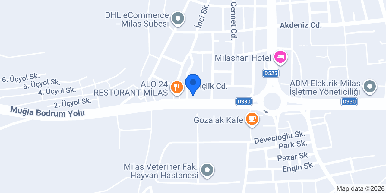 Metin Çıngıloğlu Peynir Gurmesi - Üçyol Milas Şube konumu