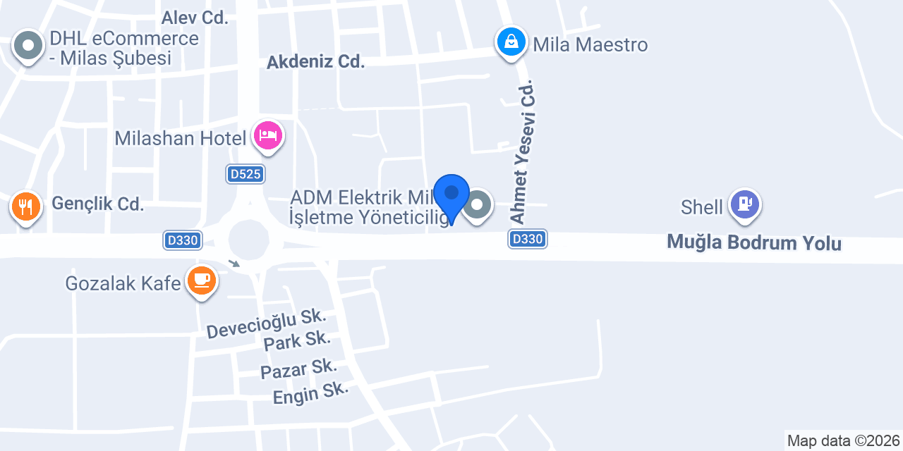HT Elektrik Otomasyon konumu