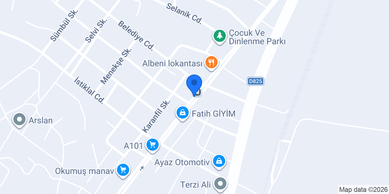 B.B İnternet Cafe konumu