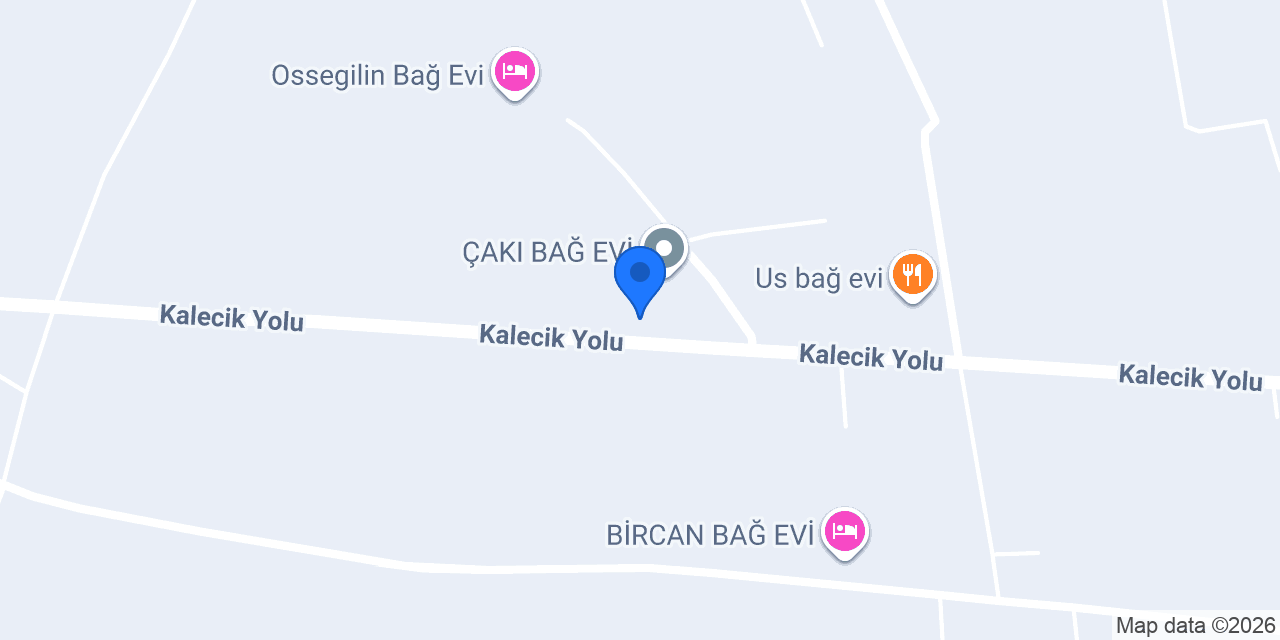 ÇAKI BAĞ EVİ konumu