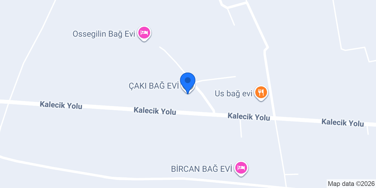 ÇAKI BAĞ EVİ konumu