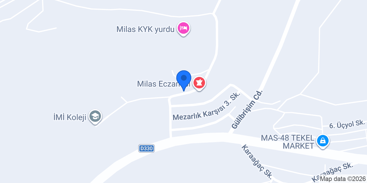 Şimal Eczanesi konumu