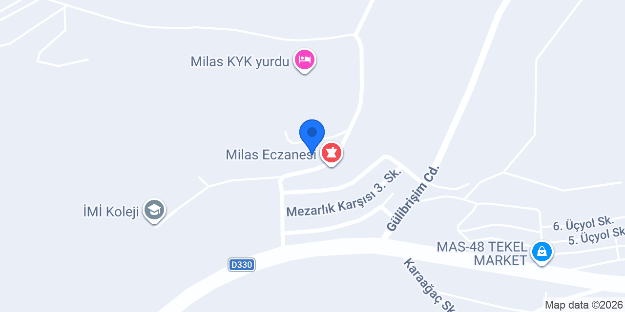 OSES Çiğ Köfte Milas konumu