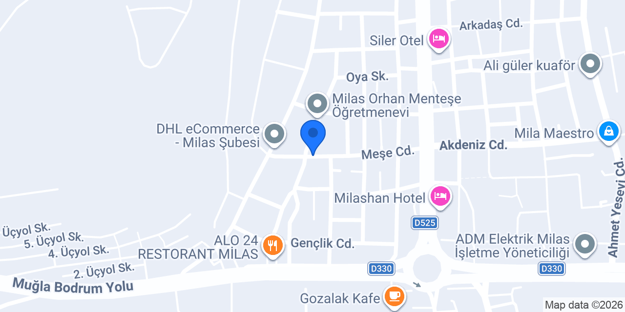 Topçu inşaat mühendislik konumu
