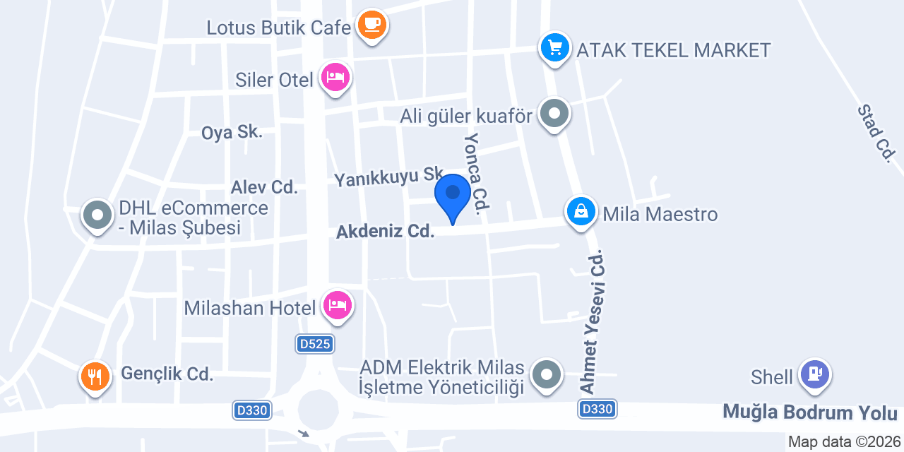 İlayda Çiçek Evi konumu