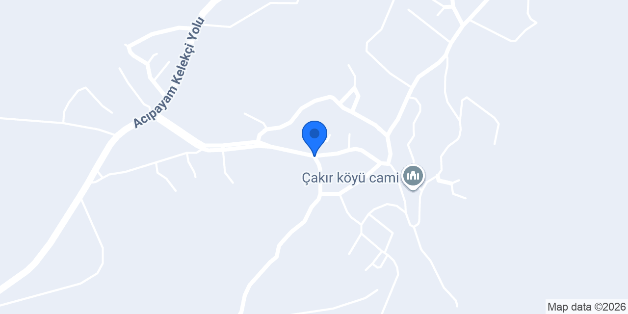 Çakır İlköğretim Okulu konumu