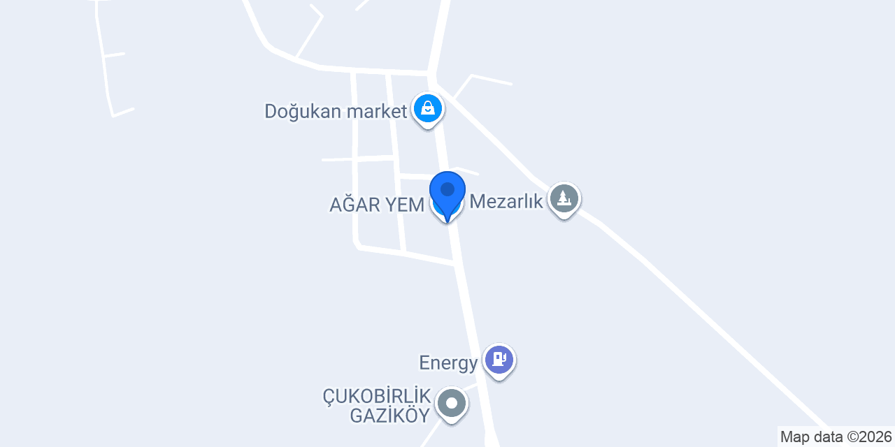 AĞAR YEM konumu