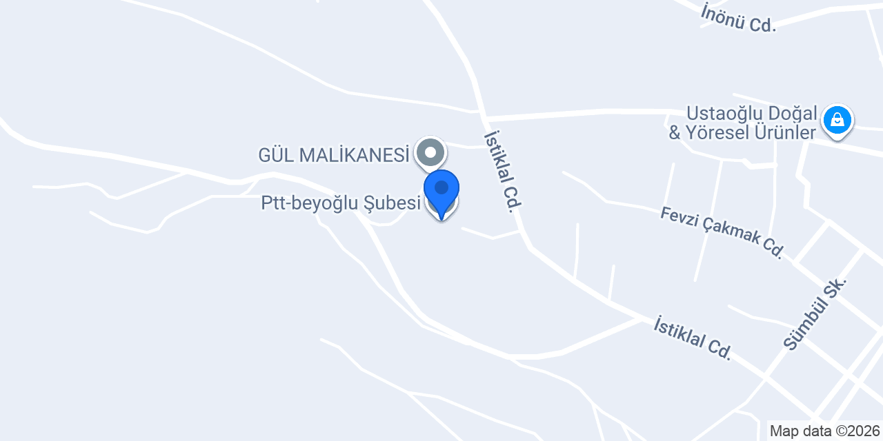 Ptt-beyoğlu Şubesi konumu