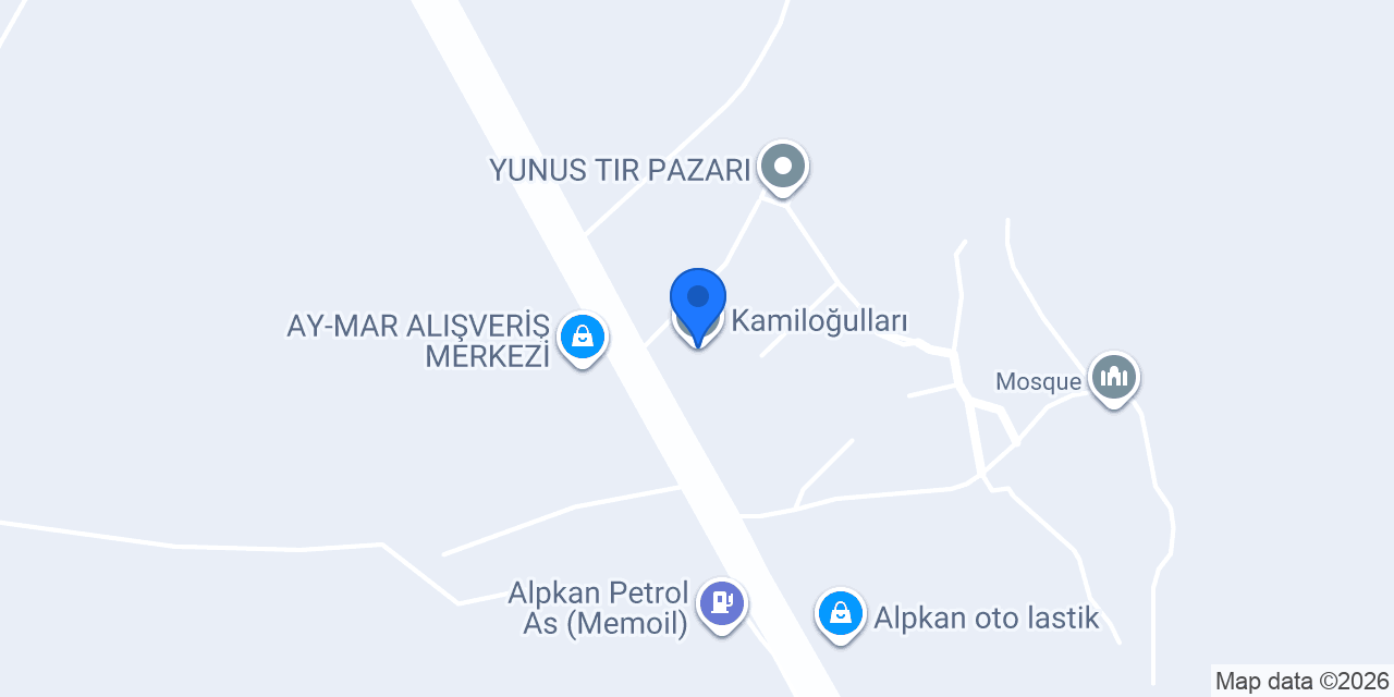 Kamiloğulları konumu