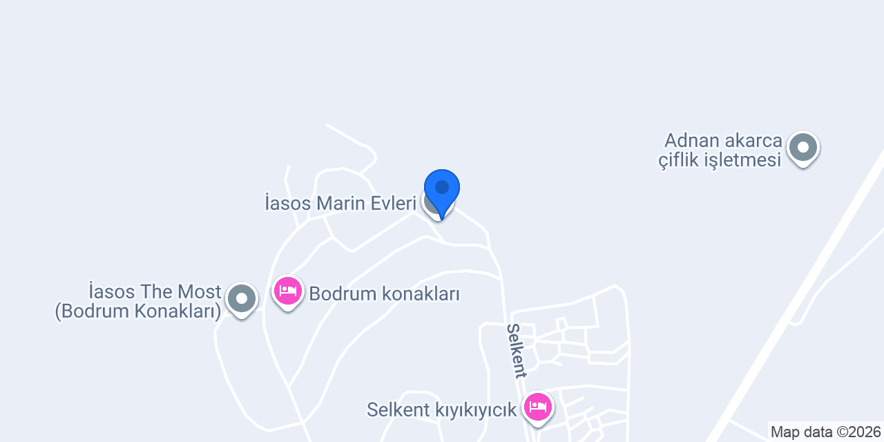 İasos Marin Evleri konumu