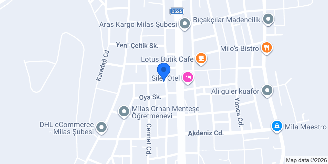 Arda hair studio konumu