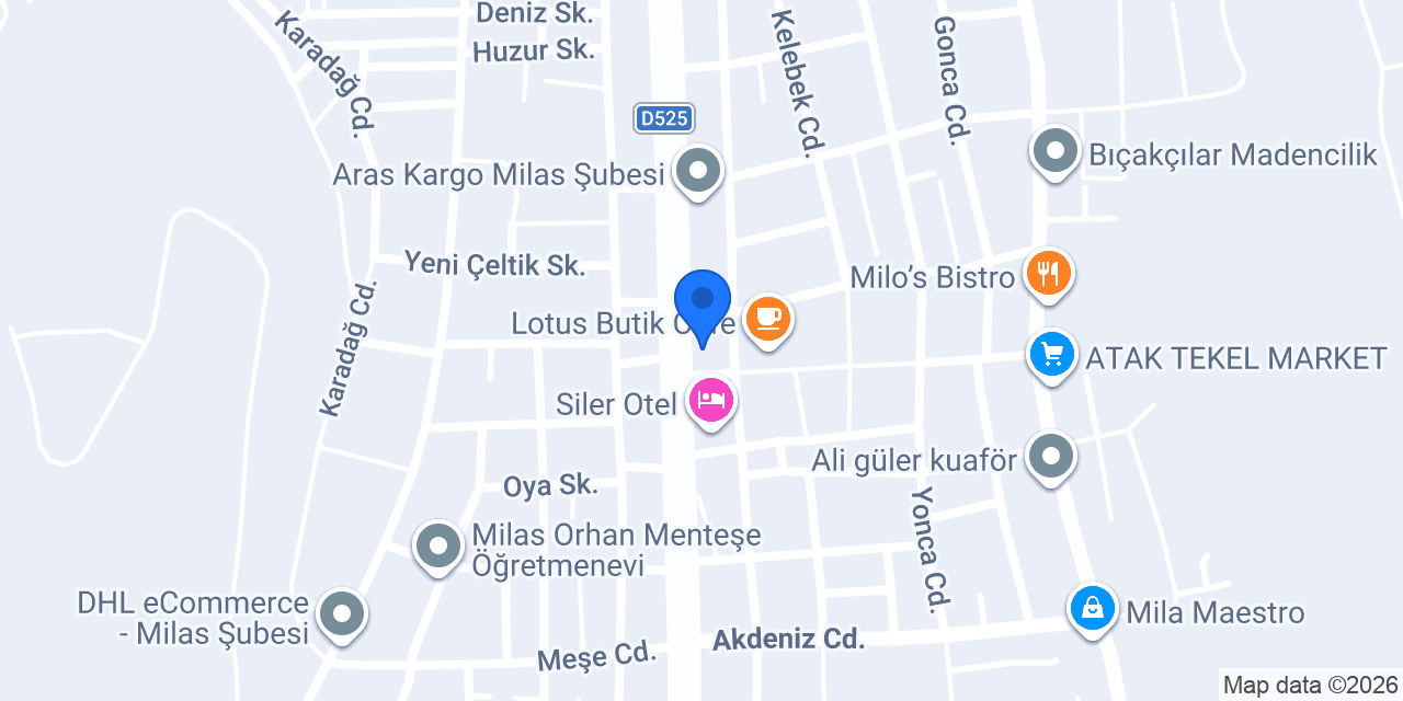 SAMSUNG BAYİİ Milas Akar Mobilya konumu