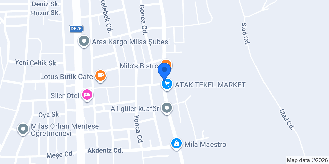Begonvil Butik Pasta konumu