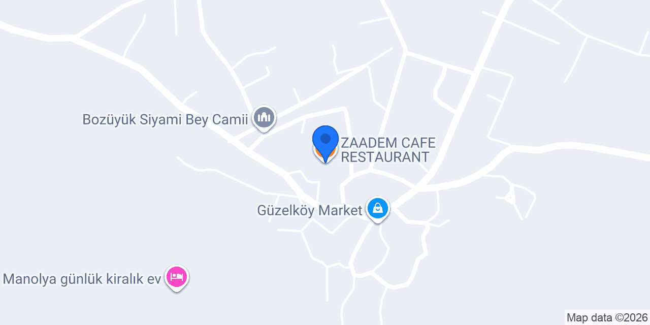 ZAADEM CAFE RESTAURANT konumu