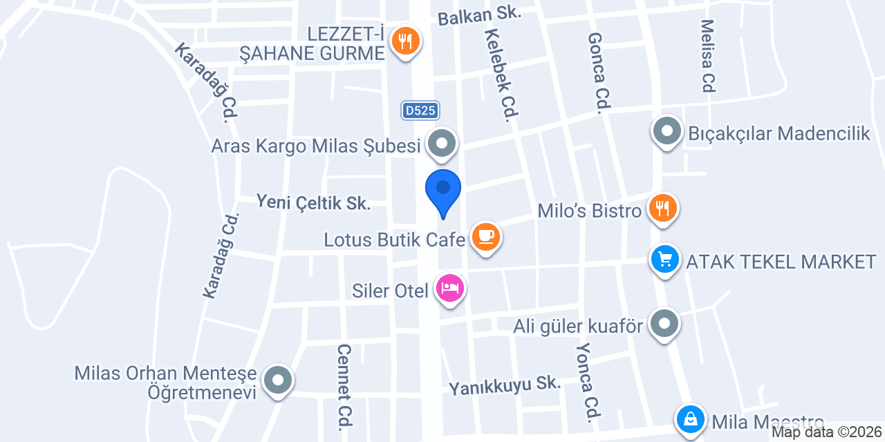 Uğur Pide konumu