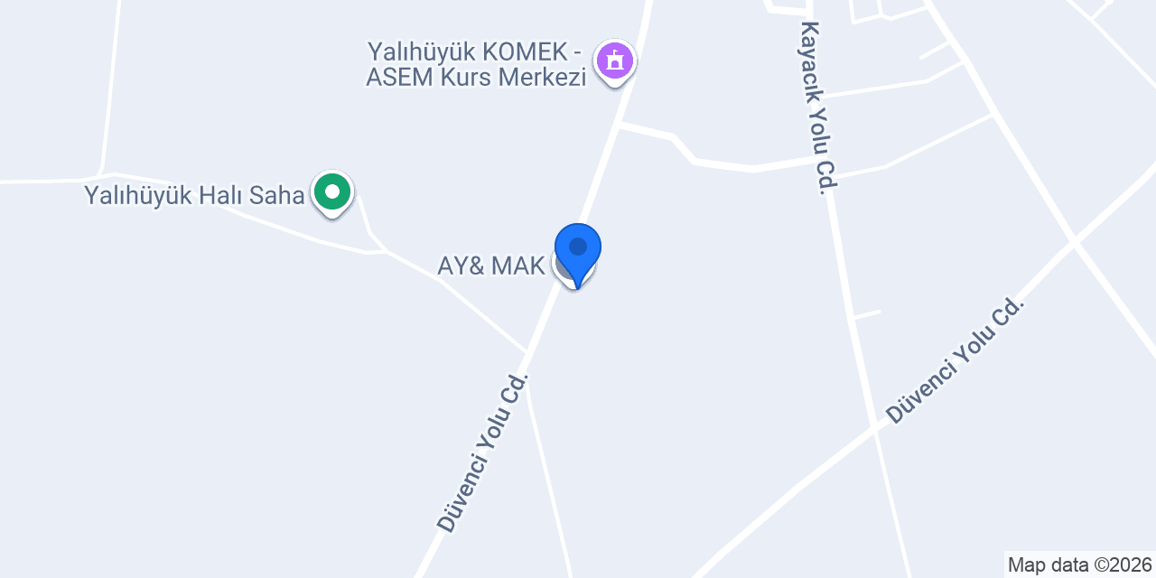 AY& MAK konumu