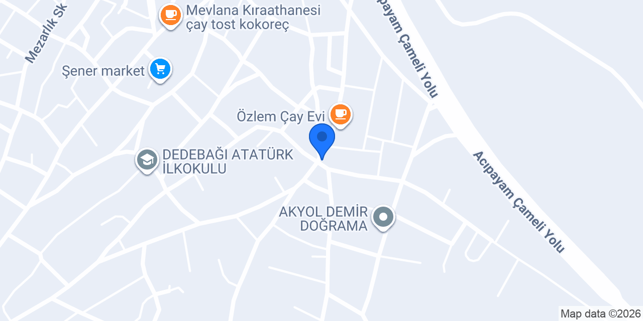 Arcan Market Hırdavat konumu