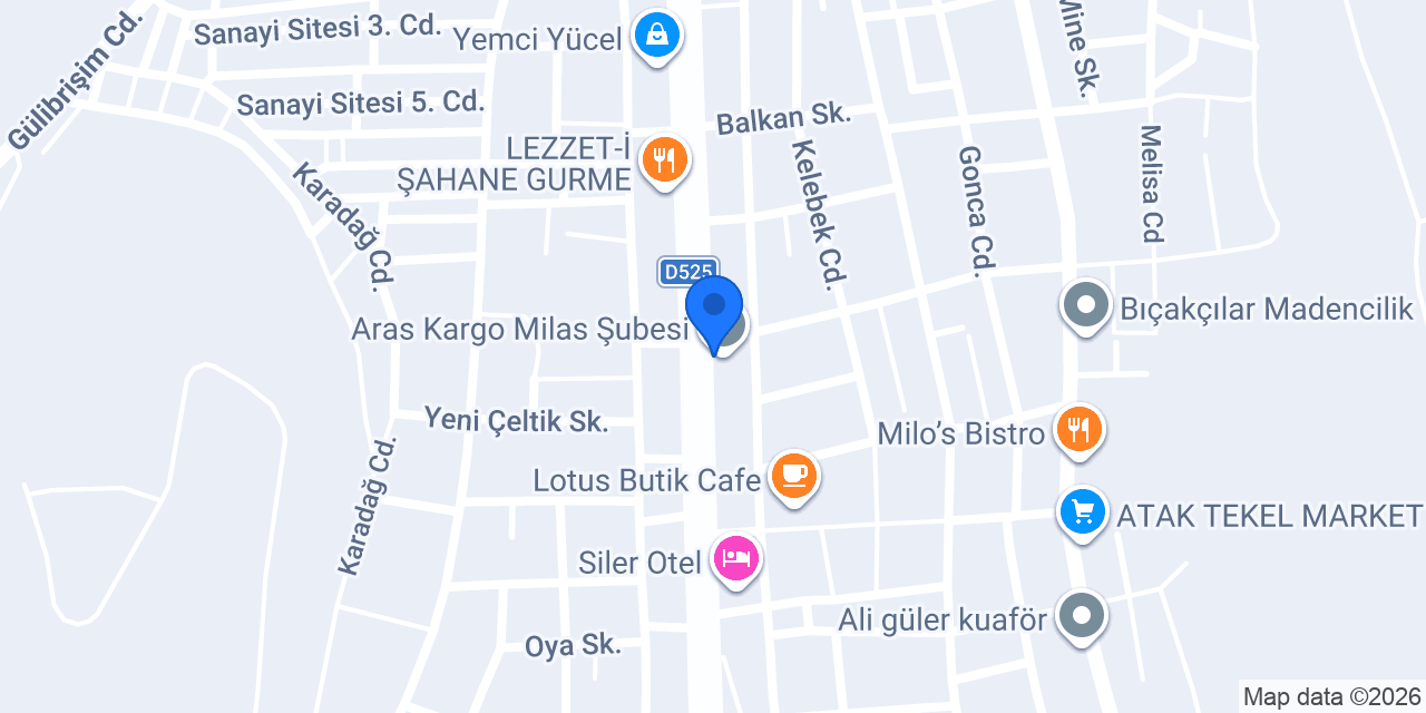 Emir Yapı Milas konumu