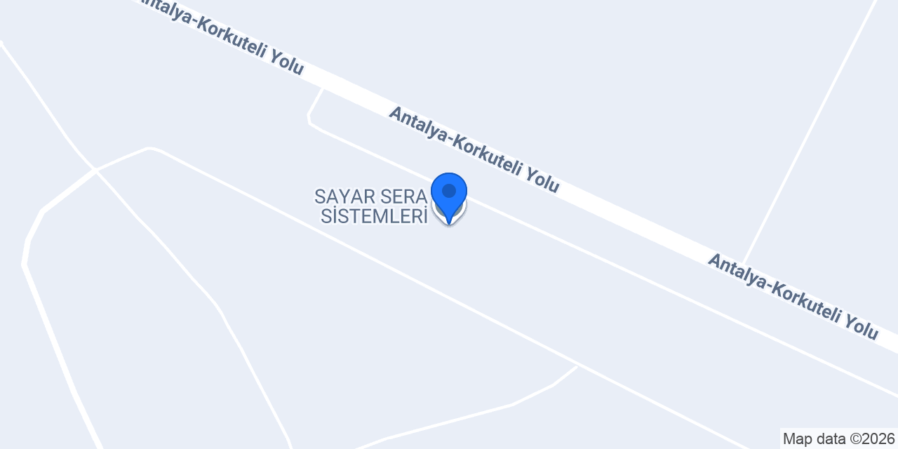 SAYAR SERA SİSTEMLERİ konumu