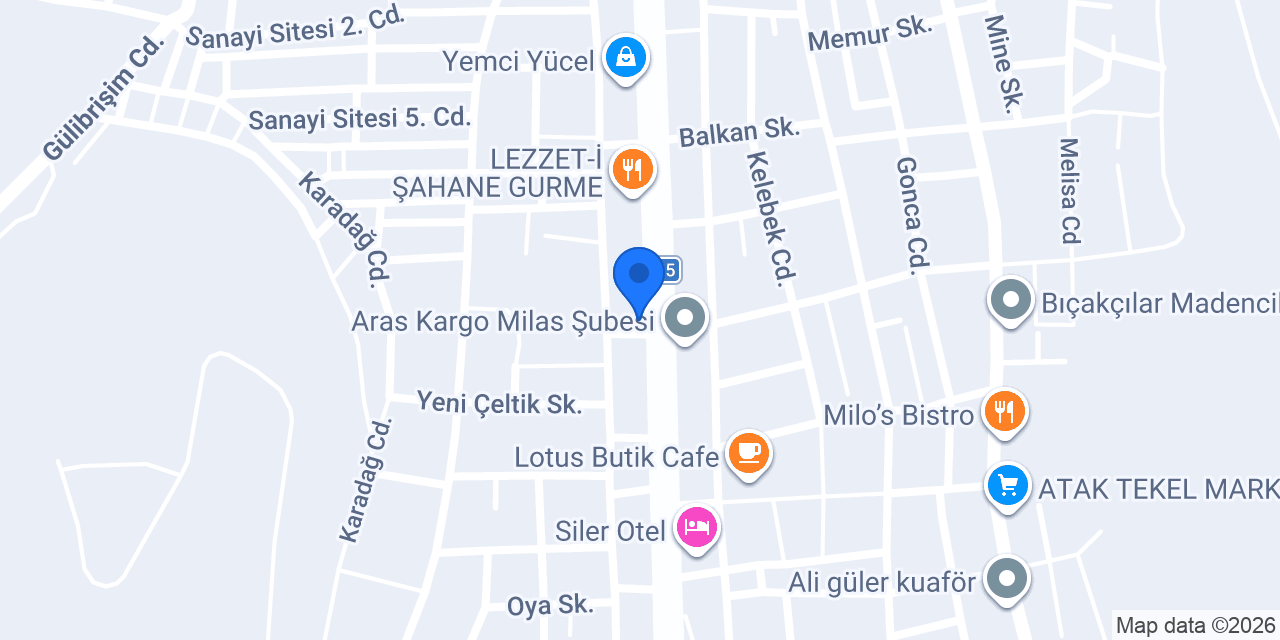 KÖRPEZLİOĞLU konumu